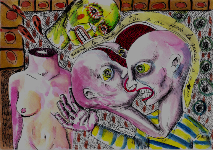 图画,  8.3x11.7 in 
