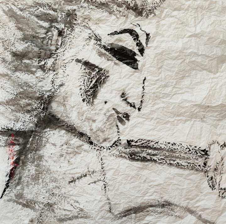 图画,  15.8x15.8 in 