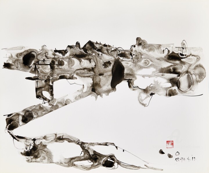 Karlovac’s grey (gray) 绘画, 23.6x27.6 in
