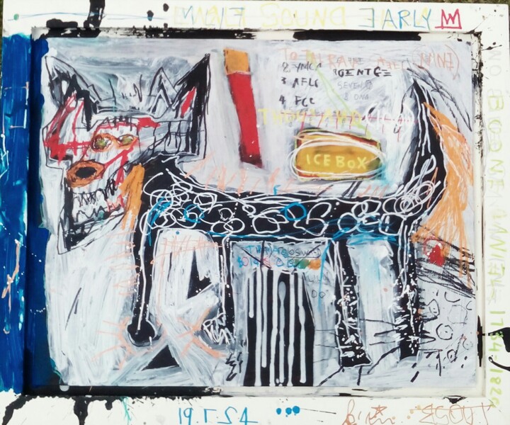 Obscurantisme2 绘画, 18.9x22.8 in