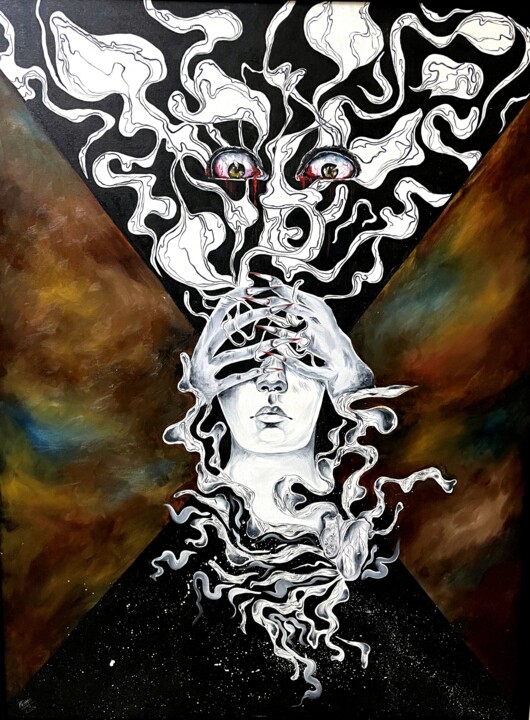 绘画,  48x36 in 