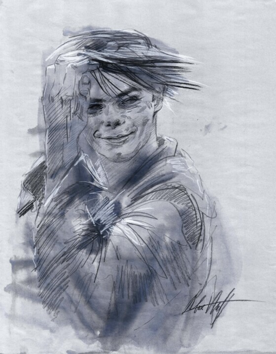 图画,  45.3x35.2 in 