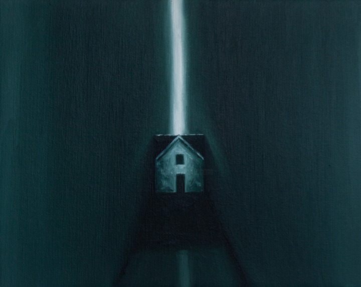 Una casita en Coruña Painting, 7.9x9.8 in