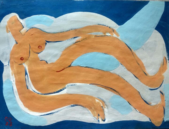 绘画,  17.7x23.6 in 