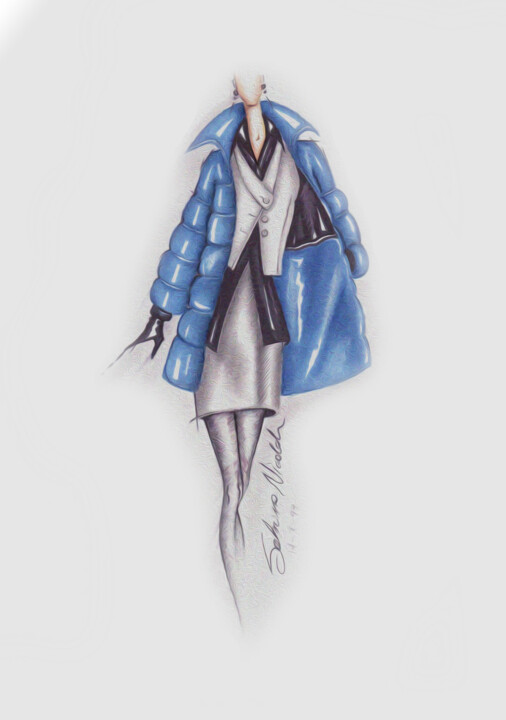 Blu collection 图画, 11.7x8.3 in