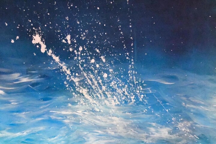 绘画,  37.4x61 in 