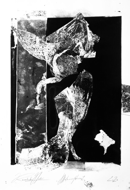 Metamorphosis 2 Printmaking, 16.5x11.8 in