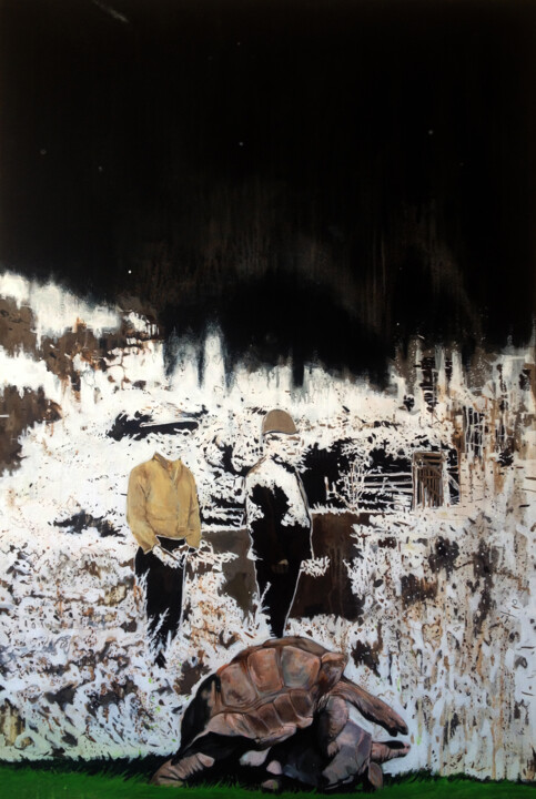 绘画,  59.1x39.4 in 