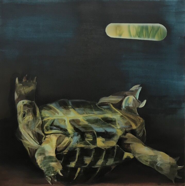 Impending III 绘画, 27.6x27.6 in