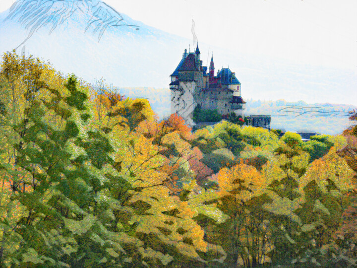 CHATEAU DE MENTHON ST BERNARD 摄影