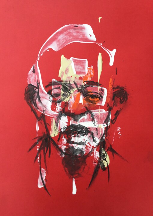 Temps Présent 绘画, 13.4x9.5 in
