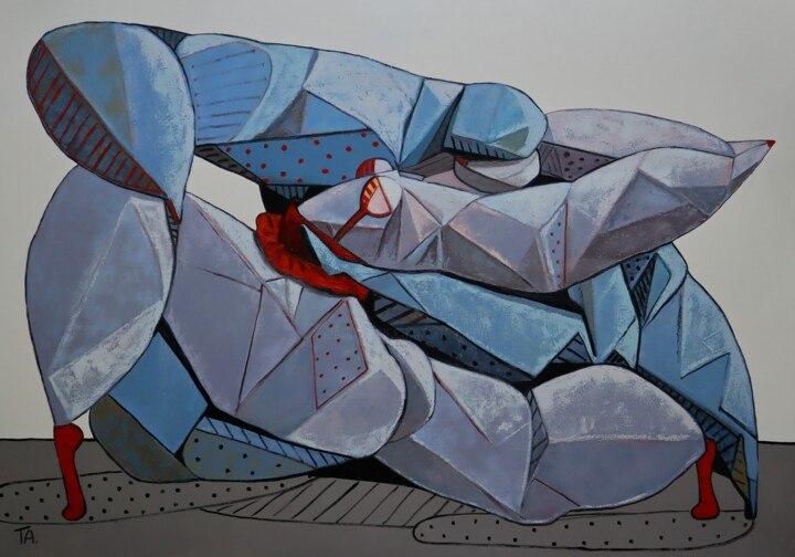 绘画,  47.2x66.9 in 