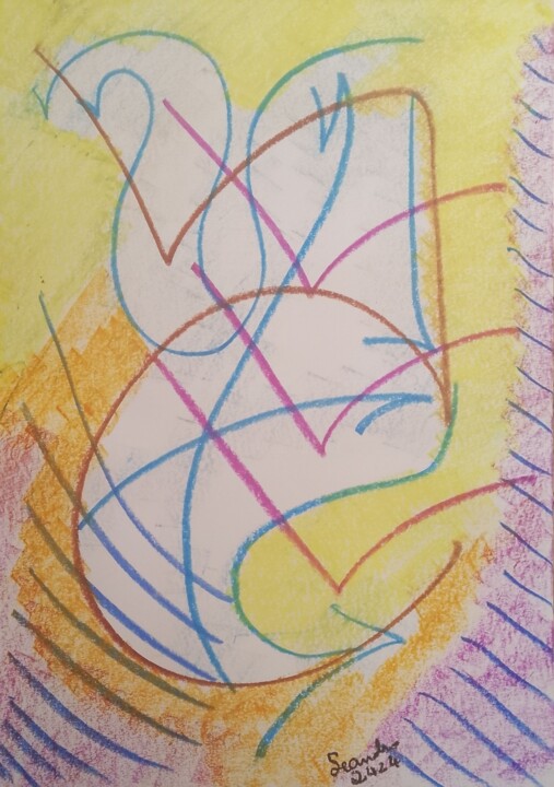 Ganso 绘画, 16.1x11.7 in