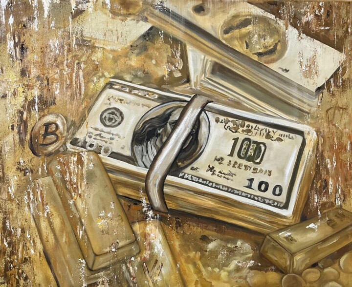 money painting 绘画, 19.7x23.6 in