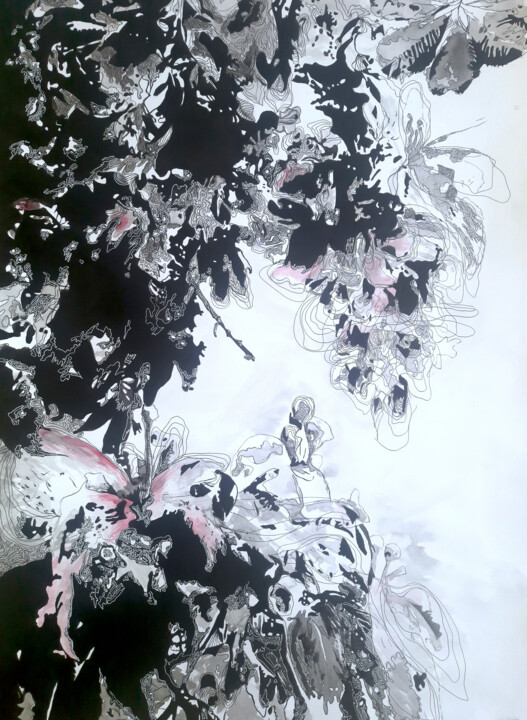 Drawing,  27.6x19.7 in 