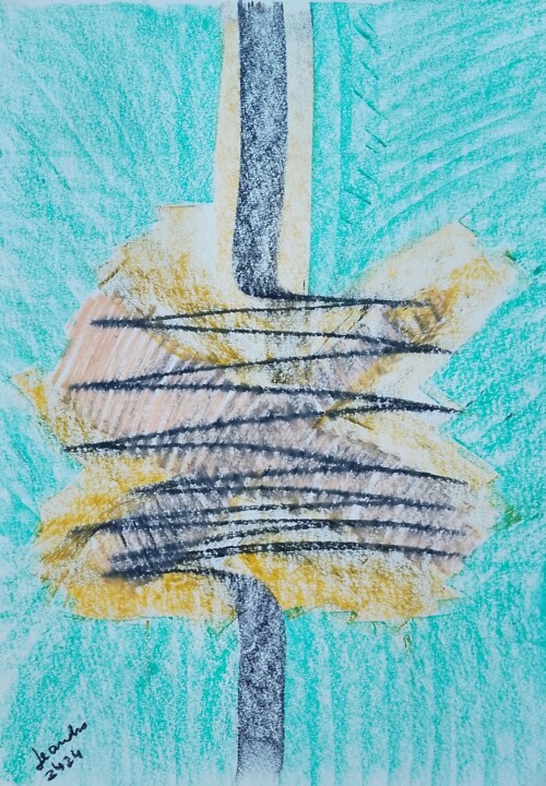 Parafuso 绘画, 16.1x11.7 in