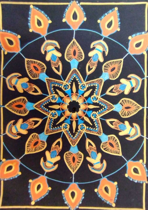 图画,  11.6x8.3 in 