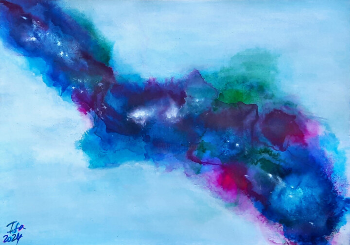 Nebulous 绘画, 11.7x16.5 in