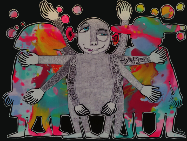 绘画,  31.9x41.7 in 