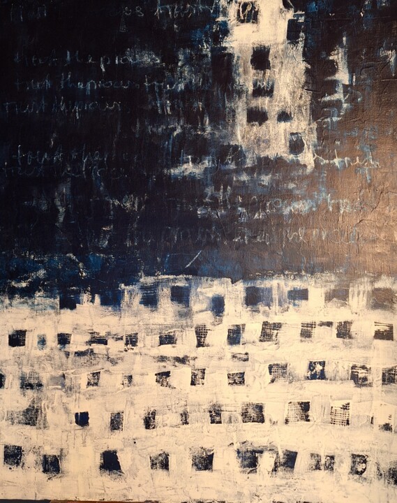 绘画 标题为“Trust the process” 由Katrin Dübbers, 原创艺术品, 丙烯