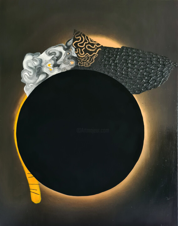 Deuxième Évènement 绘画, 45.7x35 in