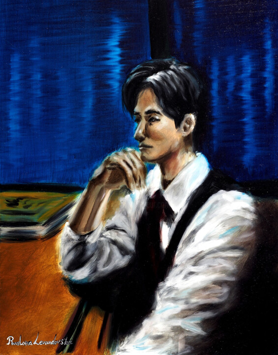 Late Night IV 绘画, 14x11 in