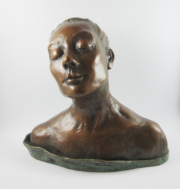 Sculpture titled "A Wise Woman Once S…" by Joyce Fournier, Original Artwork, Bronze