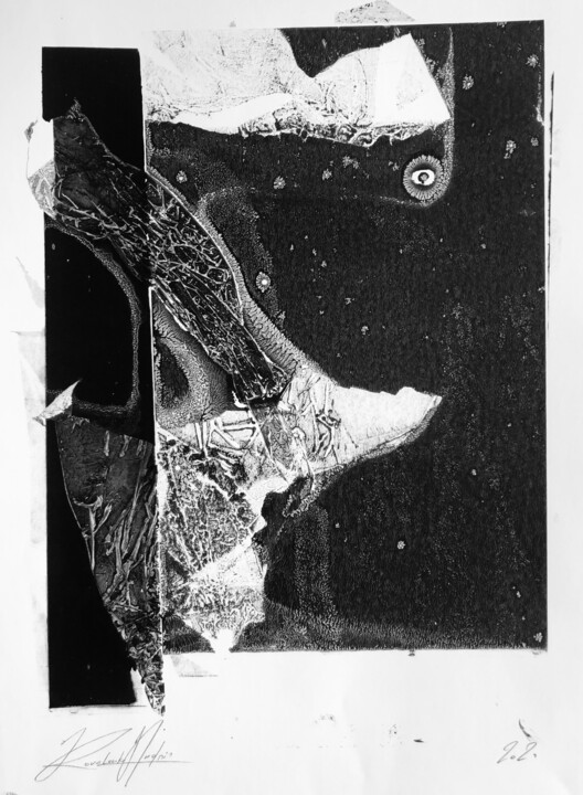 Metamorphosis 9 Printmaking, 16.5x11.8 in