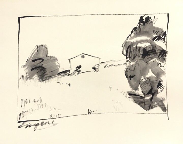 Tekening getiteld "From the series "So…" door Evgeny Globenko, Origineel Kunstwerk, Inkt