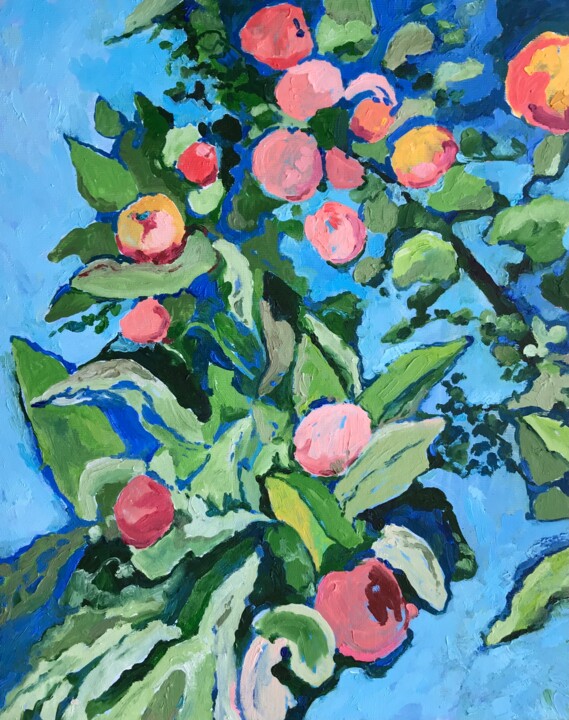 Apple Bait 绘画, 19.7x15.8 in