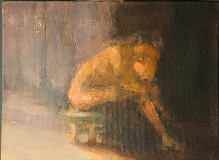 绘画,  7.1x9.5 in 