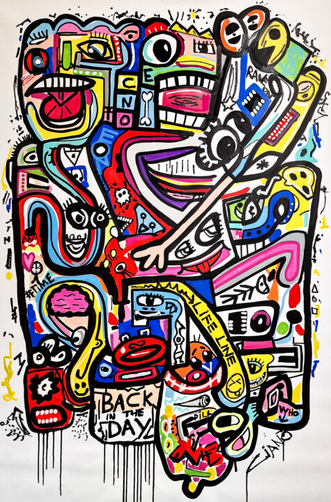 绘画,  57x38 in 