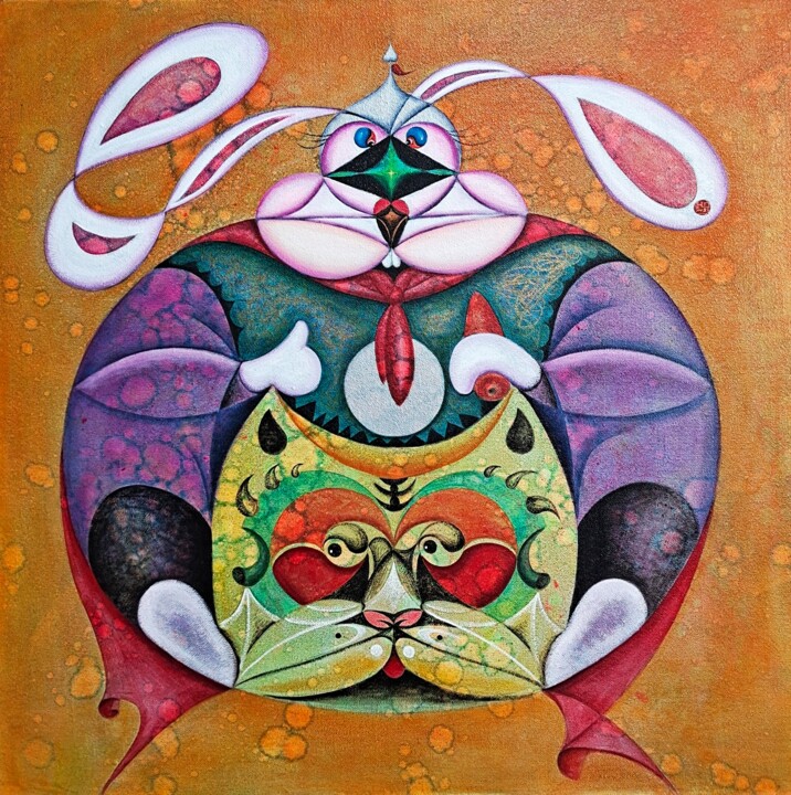 绘画,  39.4x39.4 in 