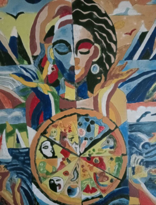 l'italie 绘画, 24x19.7 in