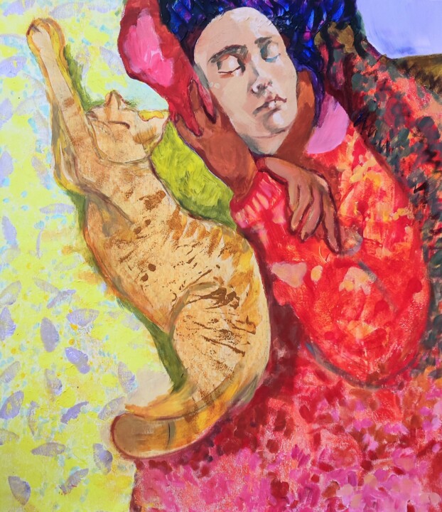 Mruczanka 绘画, 27.6x23.6 in
