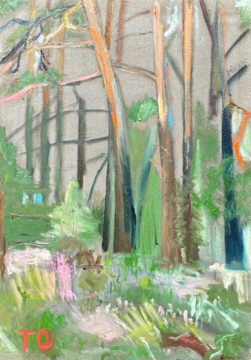 Forest Pittura, 27,6x19,7 in