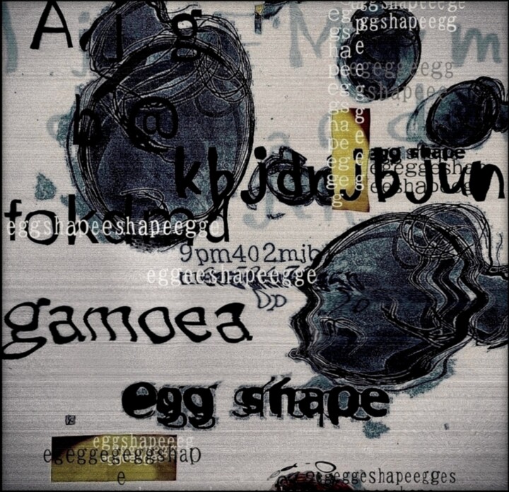 egg shape 数字艺术