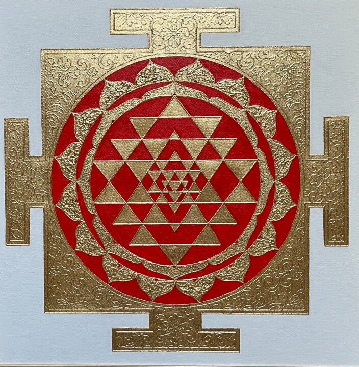 绘画,  17.7x17.7 in 