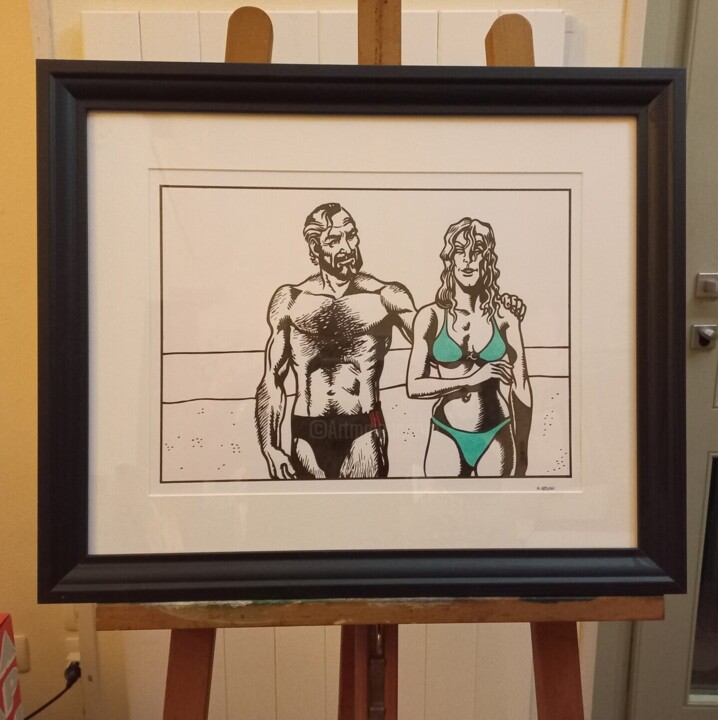 Work presented framed