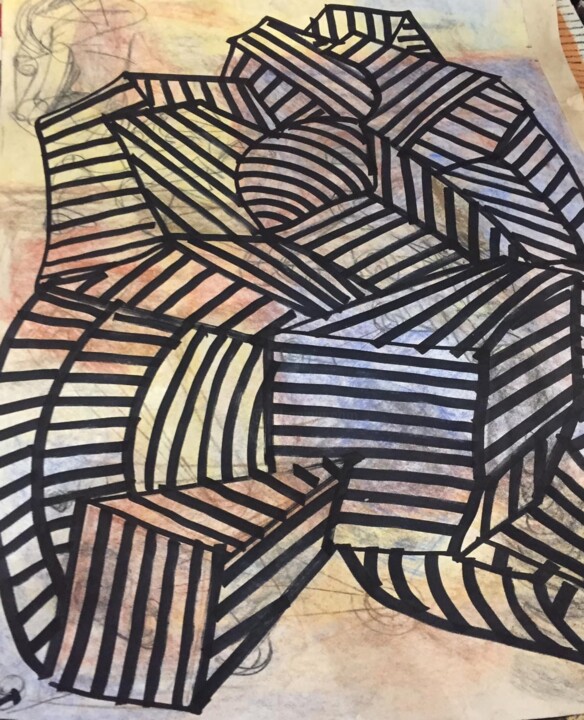 Arte povera 3 图画, 39.4x31.5 in