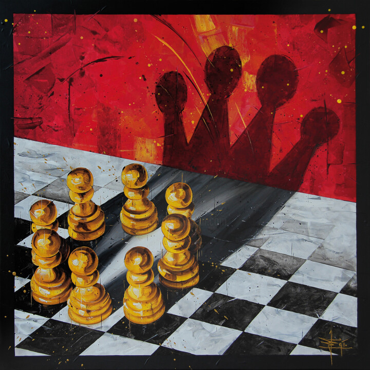 POPOLO SOVRANO Картина, 39,4x39,4 in
