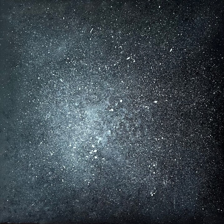 Abstraction “Star dust” 绘画, 19.7x19.7 in