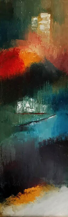 绘画,  23.6x7.9 in 