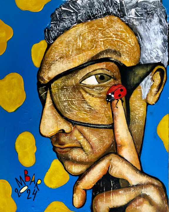 Strange creature 绘画, 19.7x15.8 in