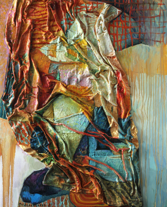 Seated #2 绘画, 39.4x31.5 in