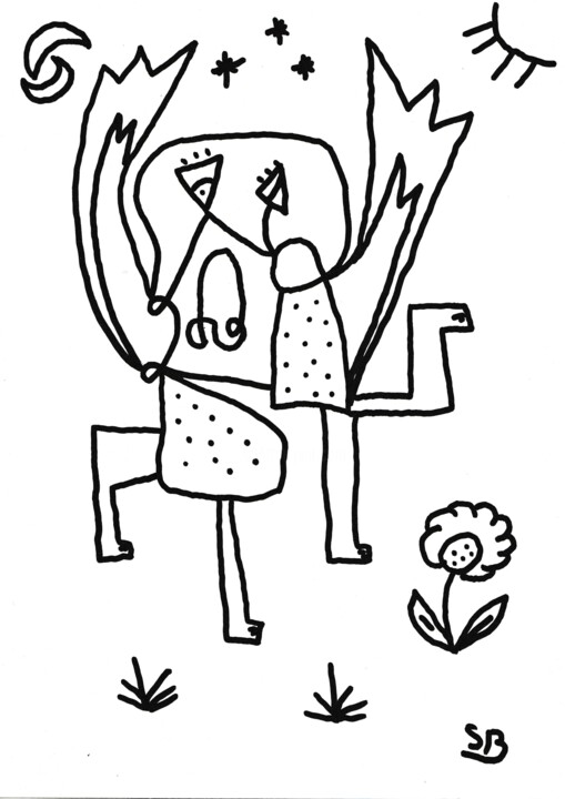 Hahael 绘画, 11.8x8.3 in