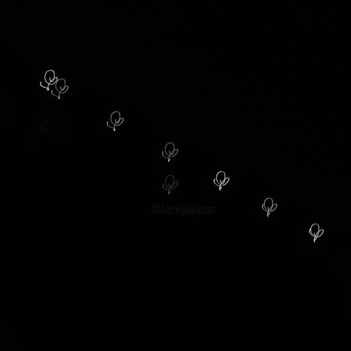 Dancing Lights 2/4 Fotoğraf, 18,4x18,4 in