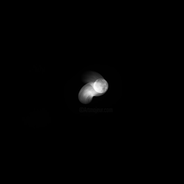 The Mystery of the Full Moon 5/5 摄影, 18.4x18.4 in