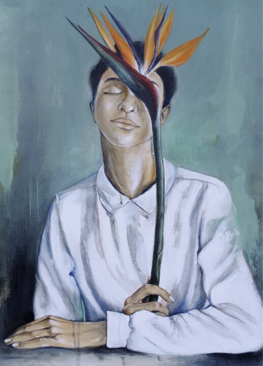 绘画,  28.7x20.5 in 