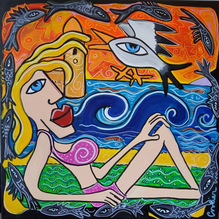 Schilderij,  23,6x23,6 in 